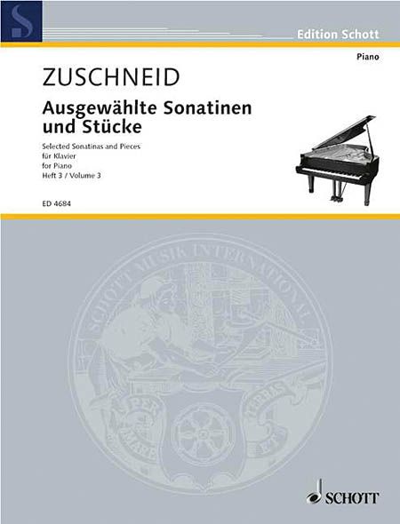 Ausgewählte Sonatinen und Stücke Für Klavier, Band 3.