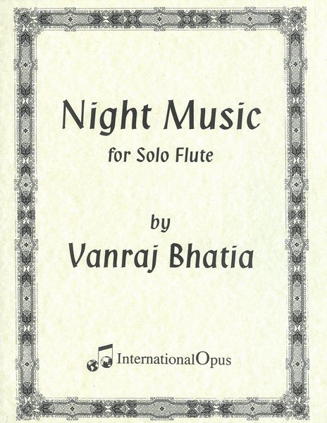 Night Music (Sangit Raat) : For Solo Flute.