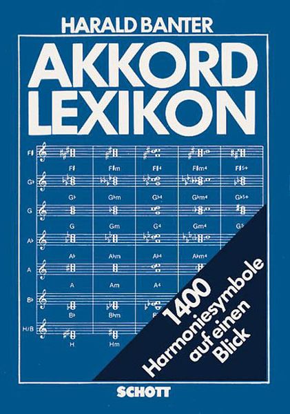 Akkord Lexikon : 1400 Harmoniesymbole.