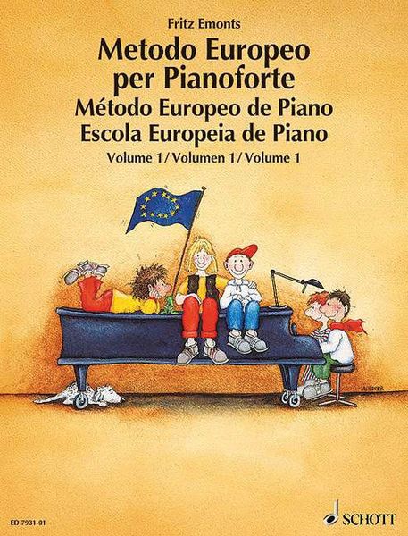 European Piano Method, Vol. 1 (Spanish, Portugese, Italian Edition).