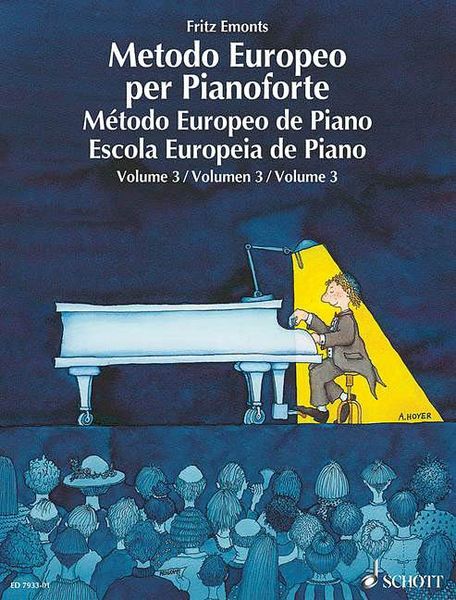 European Piano Method, Vol. 3 (Spanish, Portugese, Italian Edition).