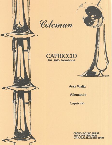 Capriccio : For Solo Trombone.