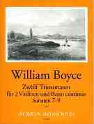Zwölf Triosonaten : Für 2 Violinen und Basso Continuo - Sonaten 7-9 / edited by Harry Joelson.