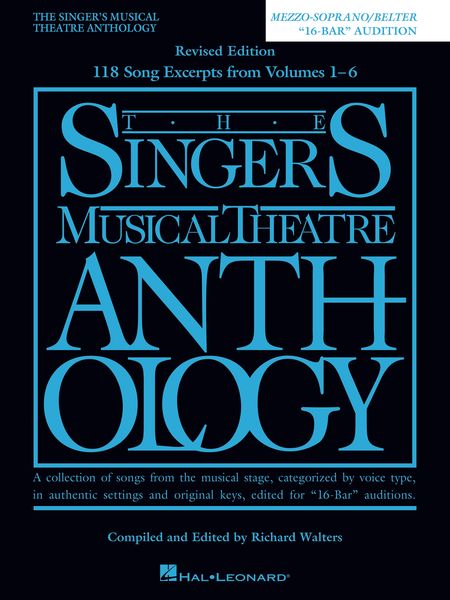 Singer's Musical Theatre Anthology : Mezzo-Soprano/Belter - 16-Bar Audition - Rev. Ed.