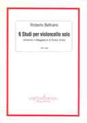 6 Studi : Pour Violoncello Solo (2009) / edited by Enrico Dindo.