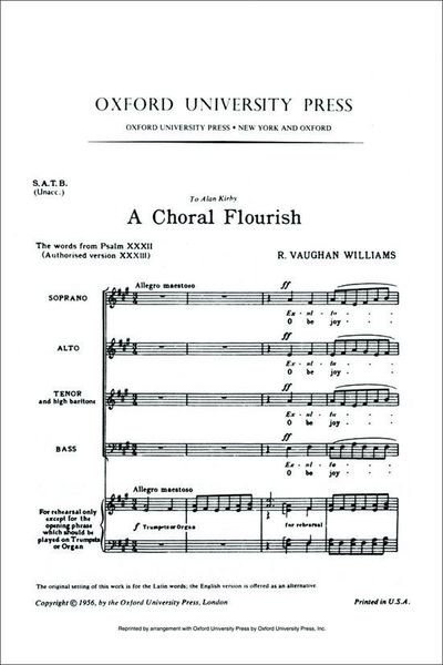 A Choral Flourish : For SATB and Congregation.