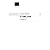 Walden Snow : For Viola and Piano.