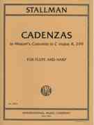 Cadenzas To Mozart's Concerto In C Major, K. 299 : For Flute and Harp.
