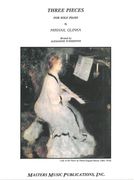 Three Pieces : For Piano Solo / Revised by Alexander Tcherepnin.