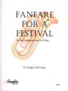 Fanfare For A Festival : For Two Euphoniums and Two Tubas.