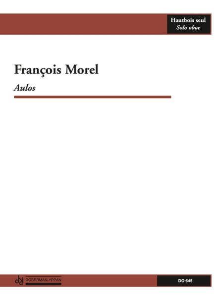 Aulos : For Solo Oboe (2007).