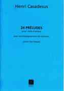24 Preludes : For Viola d'Amore With Piano Or Harp Accompaniment.
