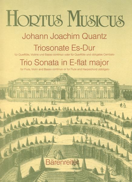 Trio Sonata In E-Flat Major : For Flute, Violin and Basso Continuo.