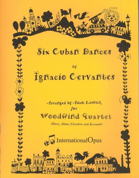 Six Cuban Dances : For Woodwind Quartet.