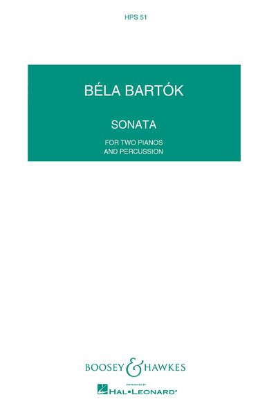 Sonata : For Two Pianos and Percussion.
