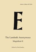Lambeth Anonymous : Magnificat II / edited by Nick Sandon.