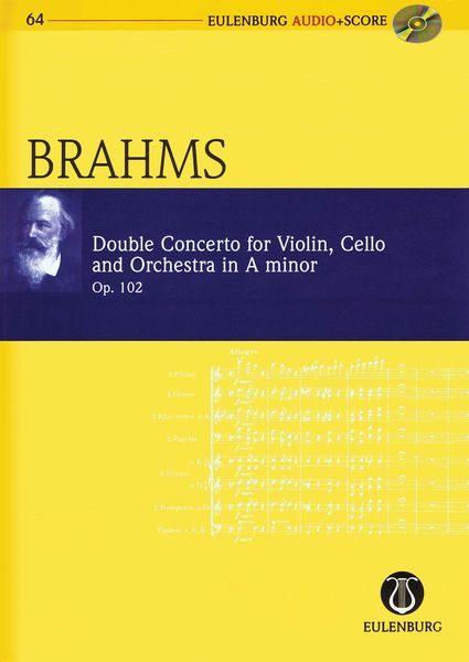 Double Concerto In A Minor, Op. 102 : For Violin, Cello and Orchestra / edited by Hans Gal.