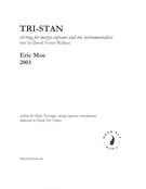 Tri-Stan - Sit-Trag : For Mezzo-Soprano and Ten Instrumentalists (2003).