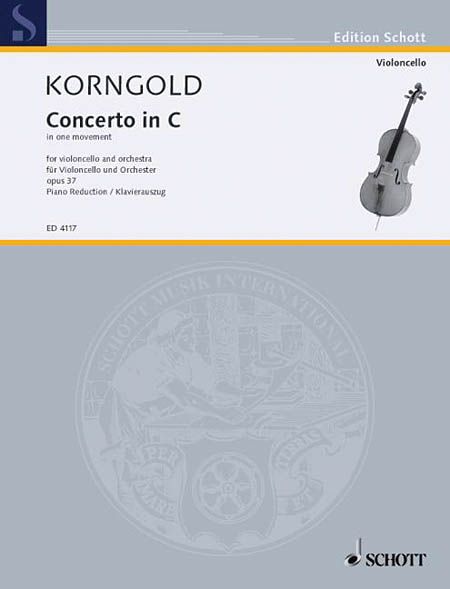 Concerto C Major, Op. 37 : For Cello and Orchestra - Piano reduction.