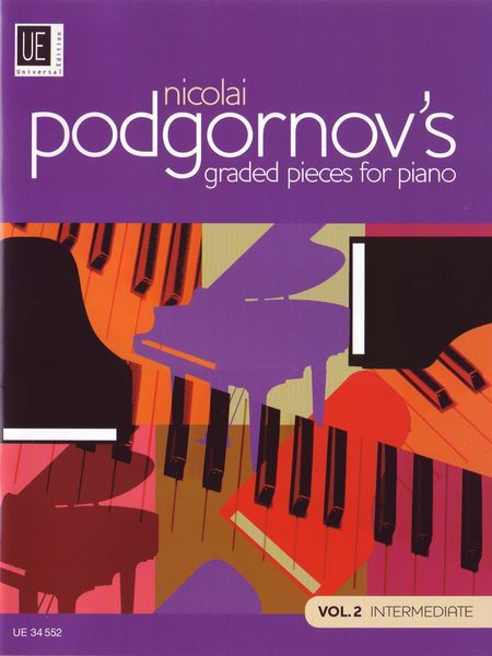 Nicolai Podgornov's Graded Pieces For Piano : Vol. 2, Intermediate.