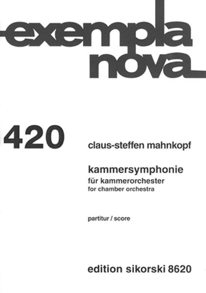 Kammersymphonie : Für Kammerorchester (1993/94).