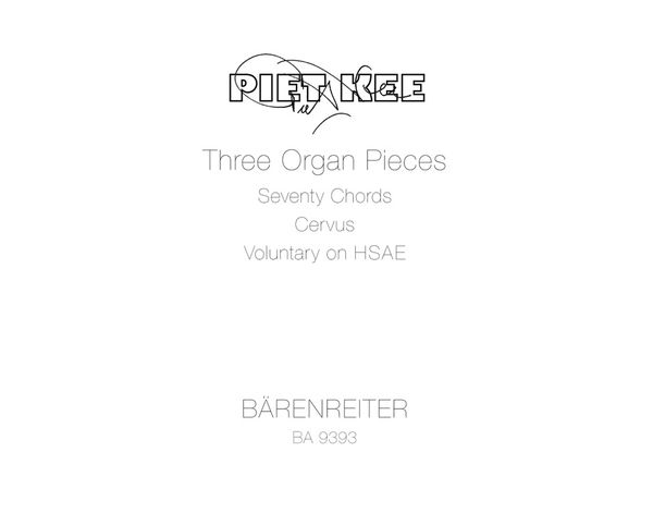 Three Organ Pieces.