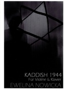 Kaddish 1944 : Für Violine und Klavier.