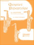Quartet Repertoire For Saxophone : Two Eb Alto, Bb Tenor and Eb Baritone.
