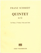 Quintett In G-Dur : Für Klavier Linke Hand, Zwei Violinen, Viola und Violoncello.