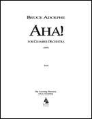 Aha! : For Chamber Orchestra (2005).