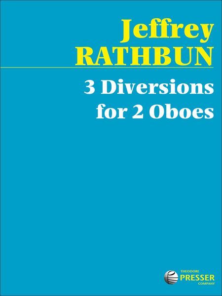 3 Diversions : For Two Oboes.