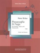 Passacaglia E Fuga : For String Trio (1944) / Editor : Blanka Cervinkova.