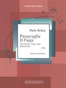 Passacaglia E Fuga : For String Trio (1944) / Editor : Blanka Cervinkova.