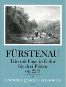 Trio Mit Fuge In E-Dur, Op. 22/3 : Für Drei Flöten / edited by Bernhard Päuler.