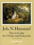 Trio In G-Dur : Für 2 Violen und Cello / edited by Michael Jappe.