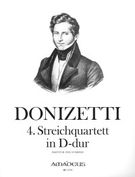 4. Streichquartett In D-Dur / edited by Bernhard Päuler.