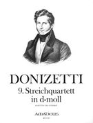 9. Streichquartett In D-Moll / edited by Bernhard Päuler.
