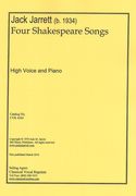 Four Shakespeare Songs : For High Voice and Piano.