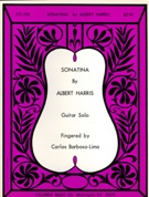 Sonatina : For Guitar / arranged by Carlos Barbosa-Lima.