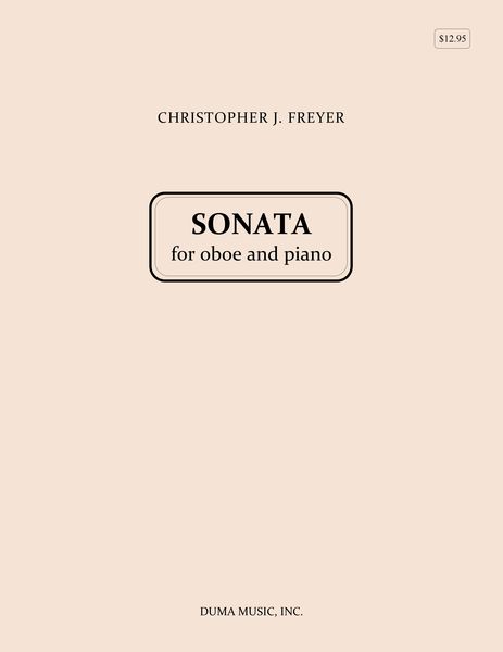 Sonata : For Oboe and Piano (1986).