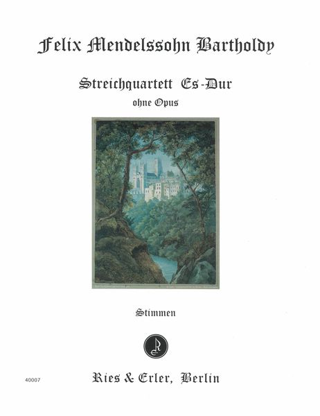 Streichquartett Es-Dur, Ohne Opus.