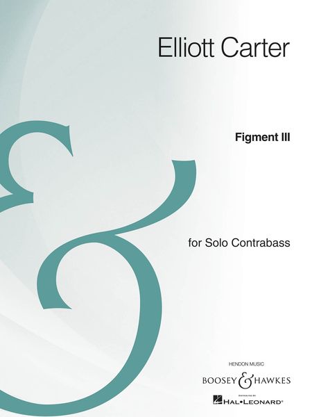 Figment III : For Solo Contrabass (2007).