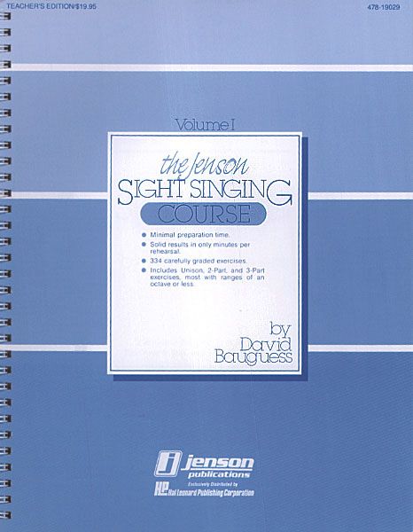 Jenson Sight Singing Course, Vol. I.
