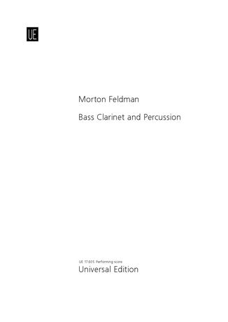 Bass Clarinet and Percussion (1981).