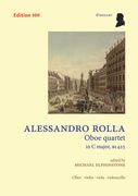 Oboe Quartet In C Major, Bi 425 : For Oboe, Violin, Viola and Violoncello / ed. Michael Elphinstone.