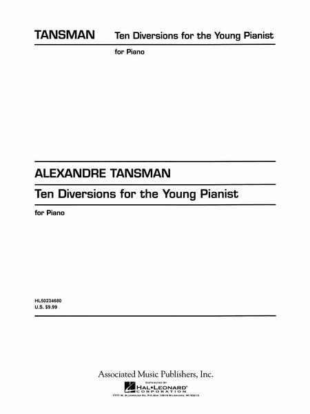 Ten Diversions For The Young Pianist : For Piano.