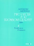 Two Pieces : For Trombone Quartet (1989).