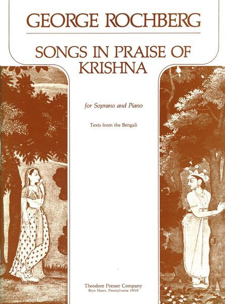 Songs In Praise Of Krishna : For Soprano and Piano.