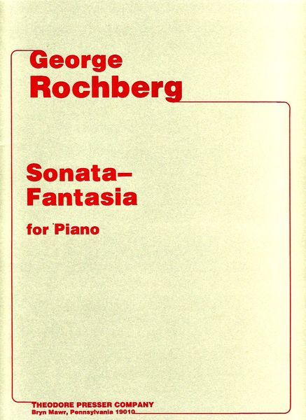 Sonata-Fantasia : For Piano.