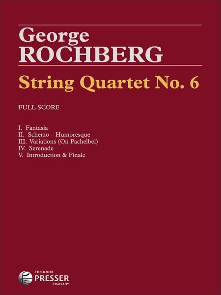 String Quartet No. 6.